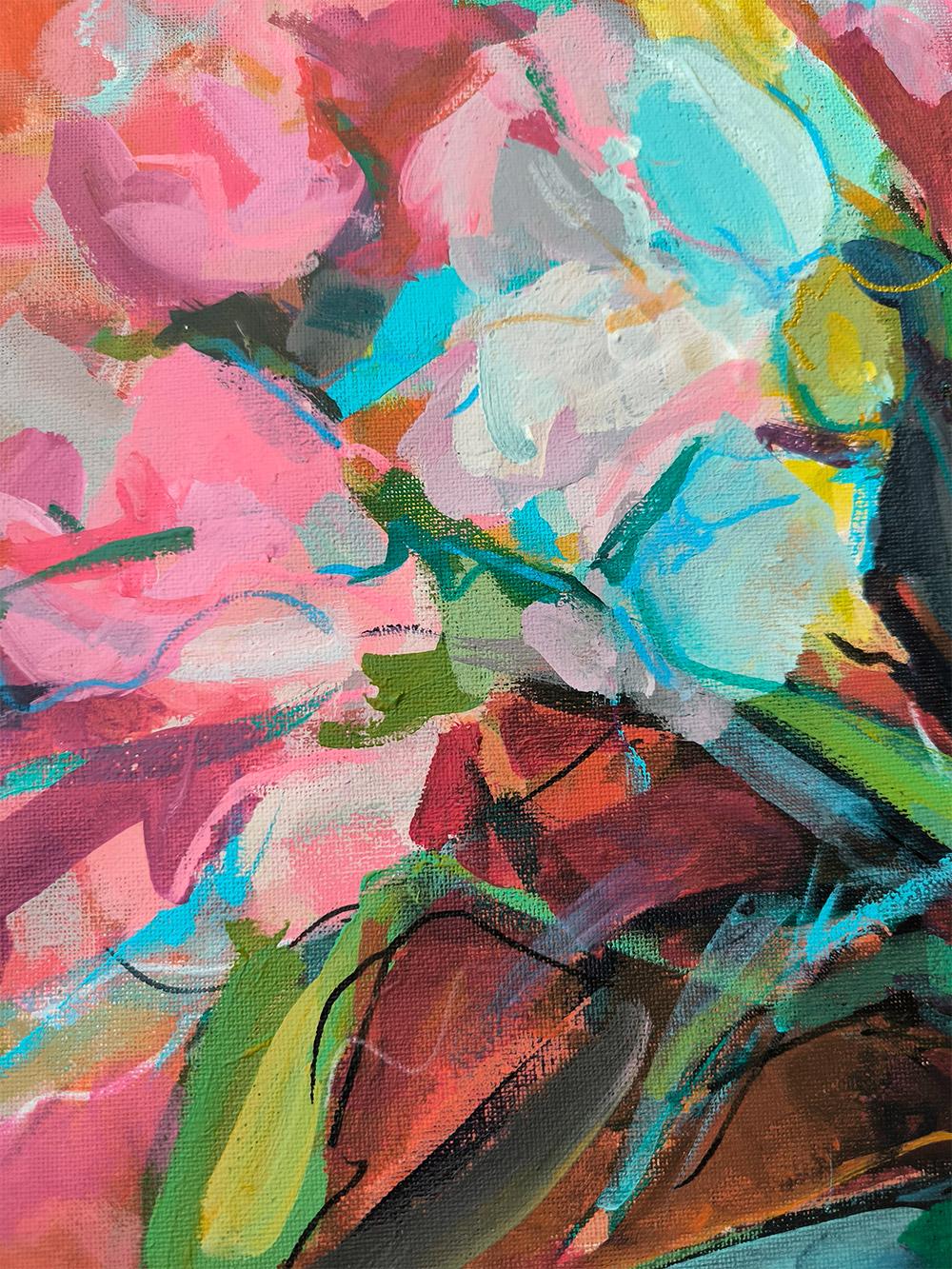 Evening Temptation - Modern Art by Julia Ruf