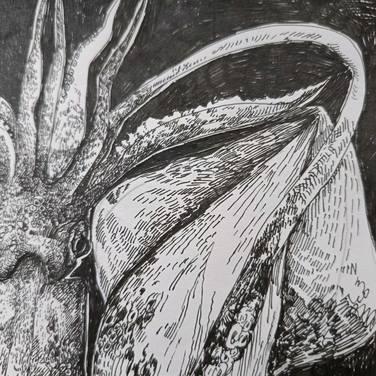 Intimità - Animal Art Nero di Irina Burda 
