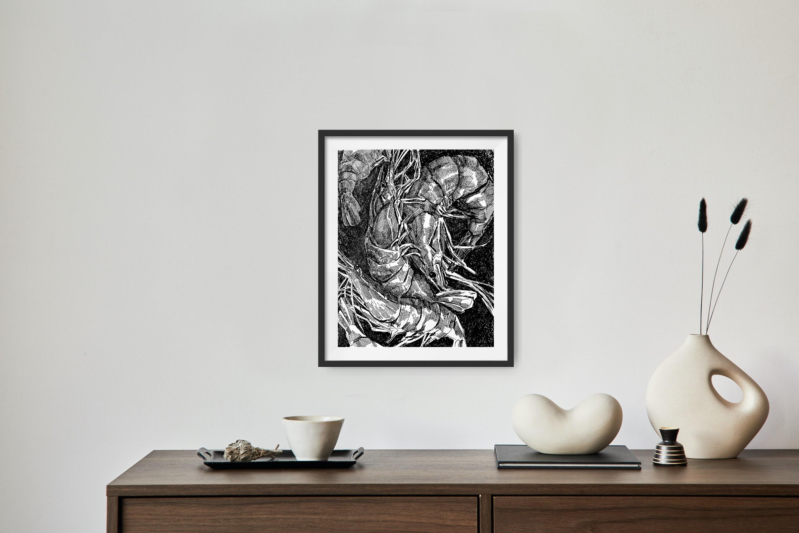 Ich liebe Shrimps sehr. – Art von Irina Burda 