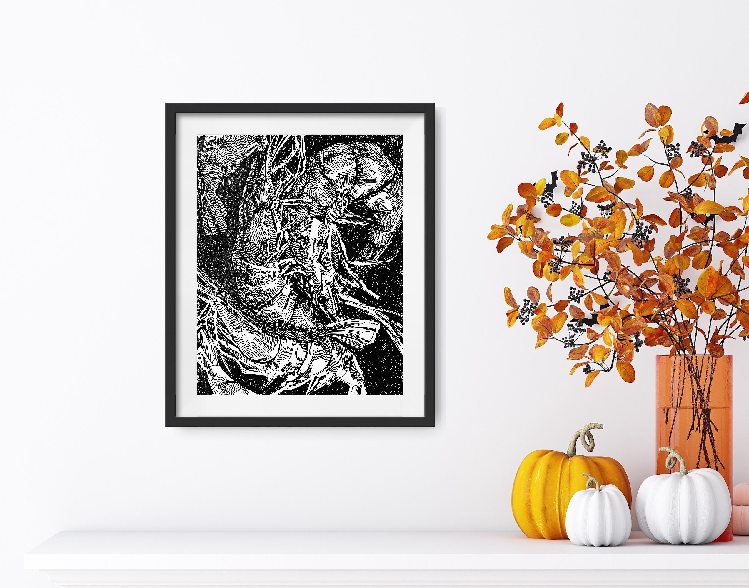 Ich liebe Shrimps sehr. (Realismus), Art, von Irina Burda 