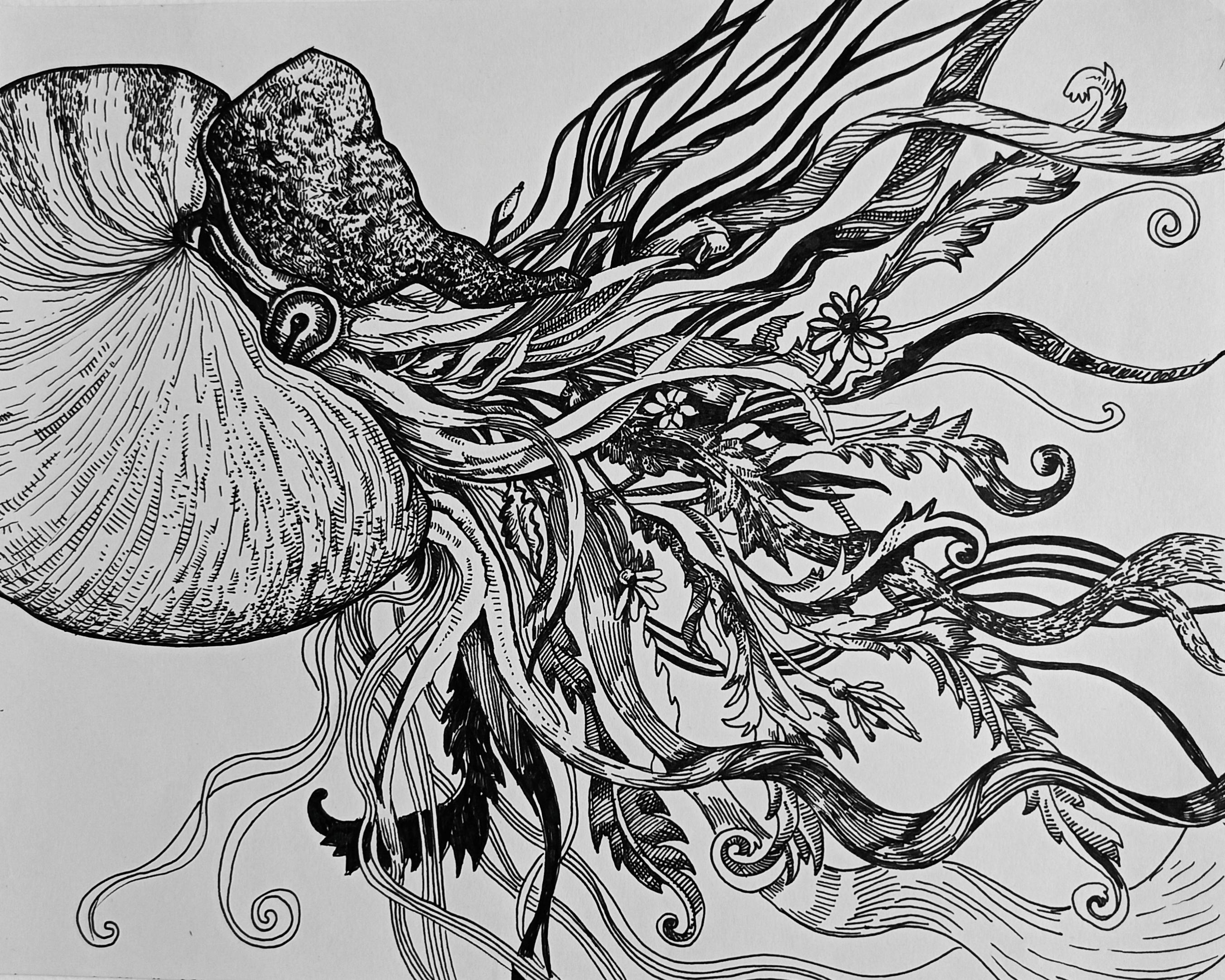 To blossom, you must come out of your shell. For Sale 2