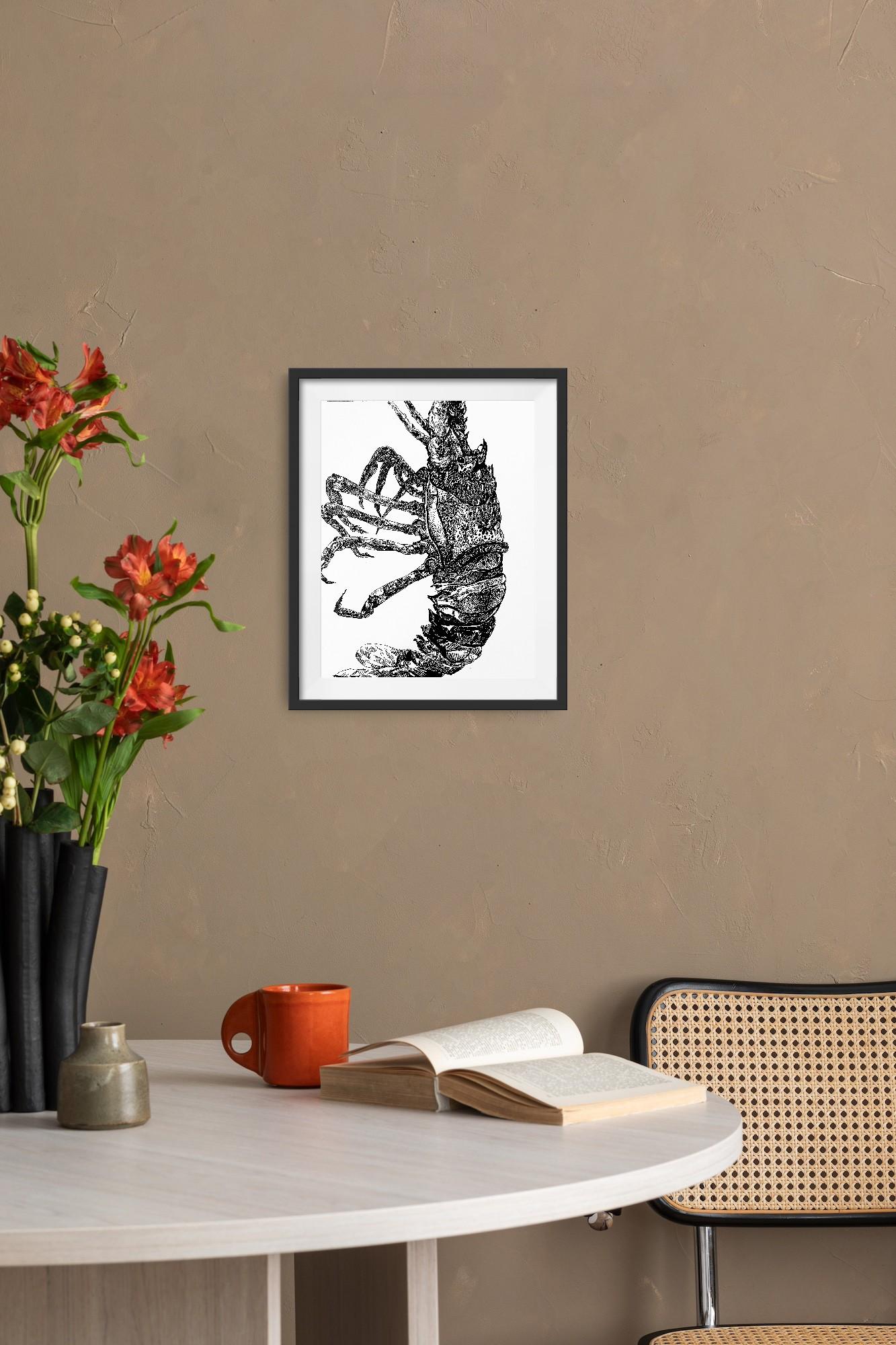 Être visible - Gris Animal Art par Irina Burda 