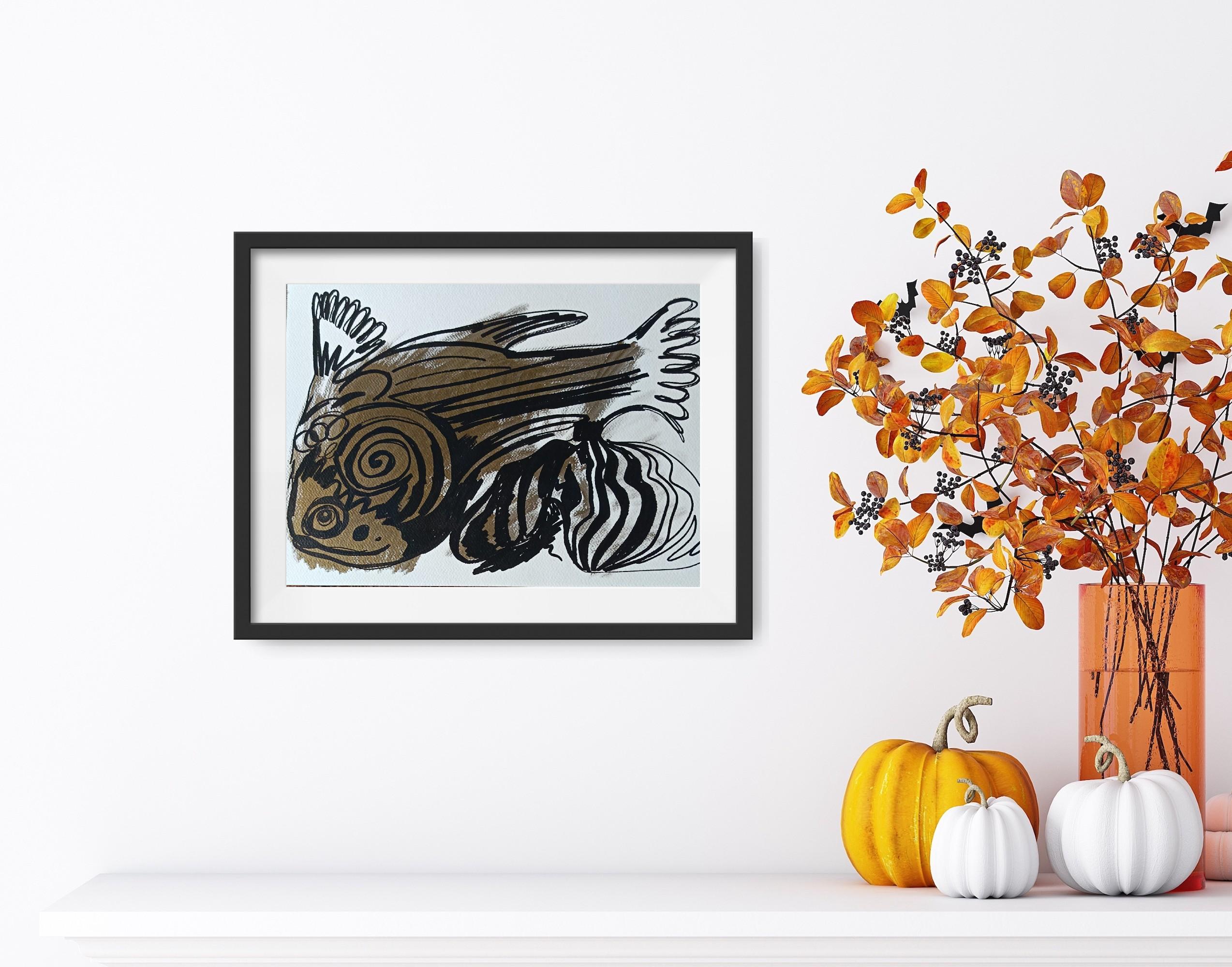 L'argent du poisson - Art de Irina Burda 