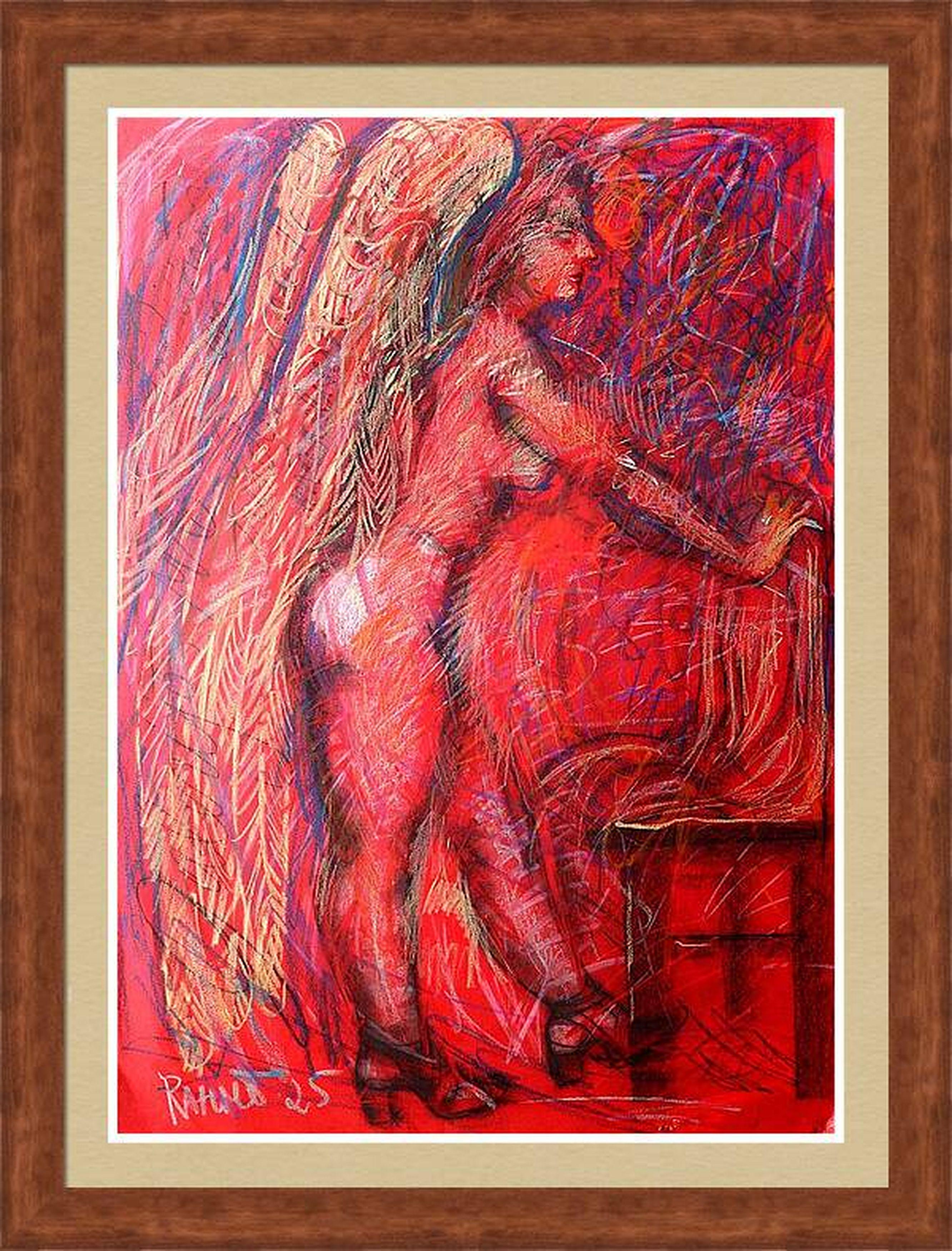 ANGEL - Impressionist Art by RAKHMET REDZHEPOV (RAMZI)