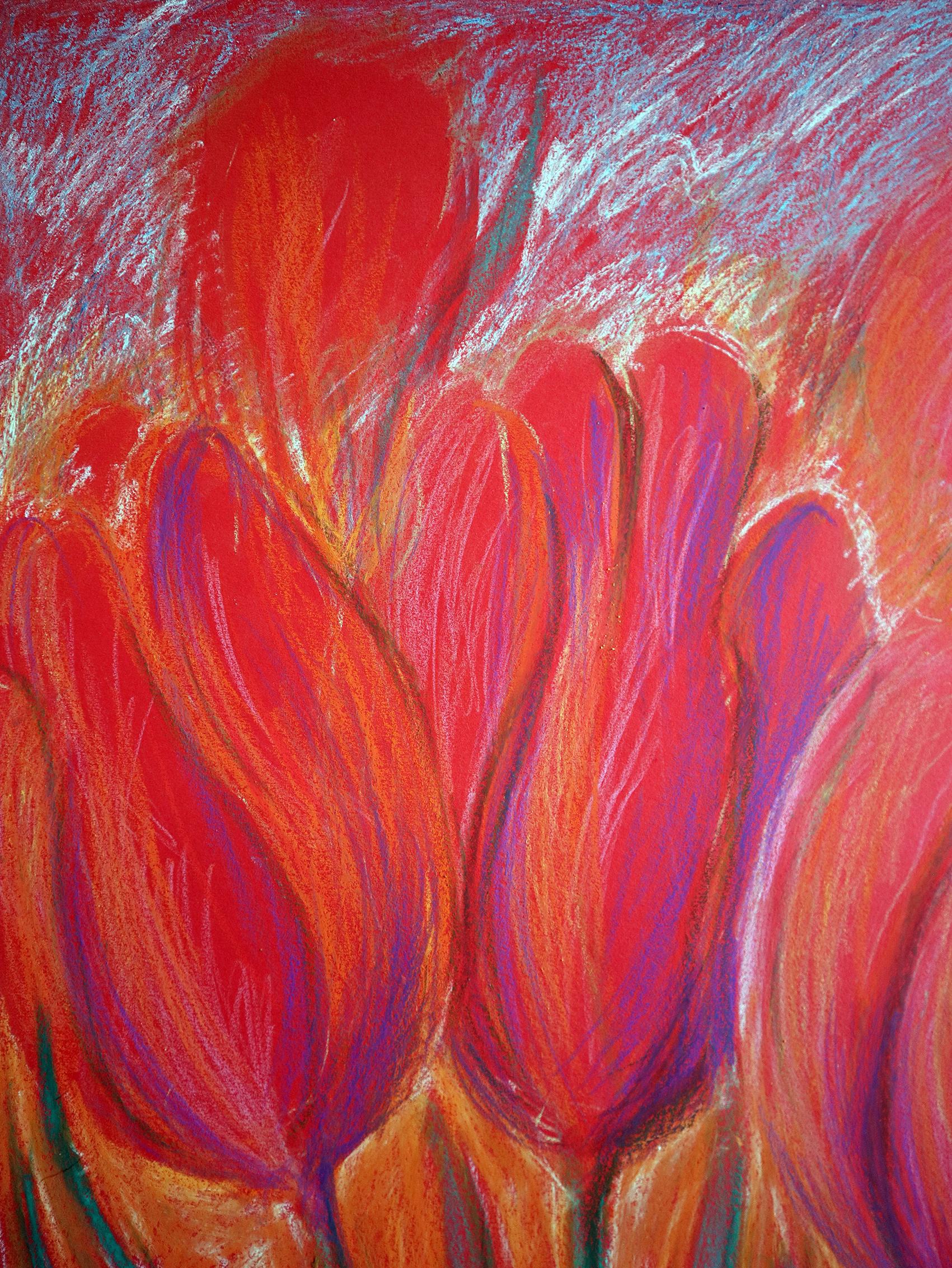 Tulips Red 3 For Sale 1