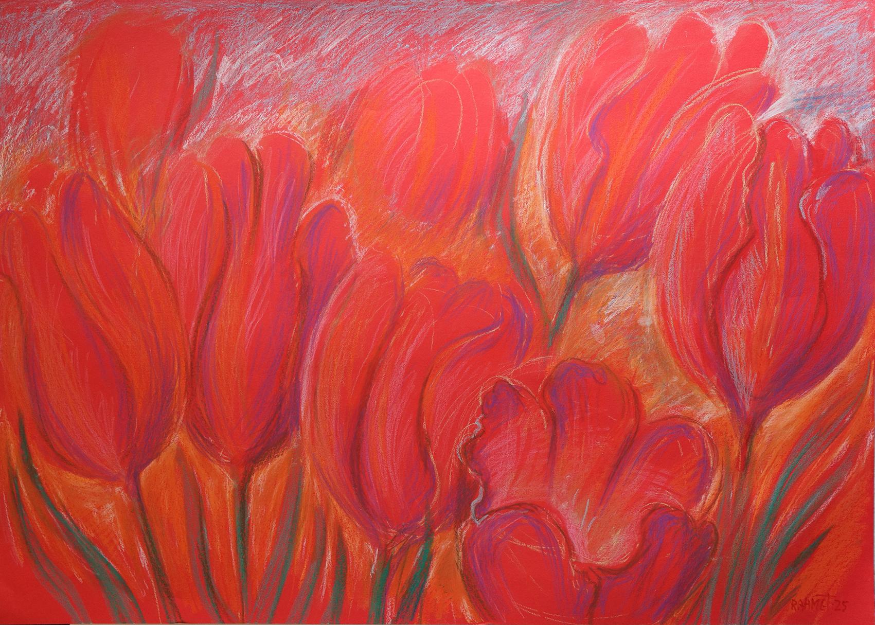 Tulips Red 3 For Sale 5