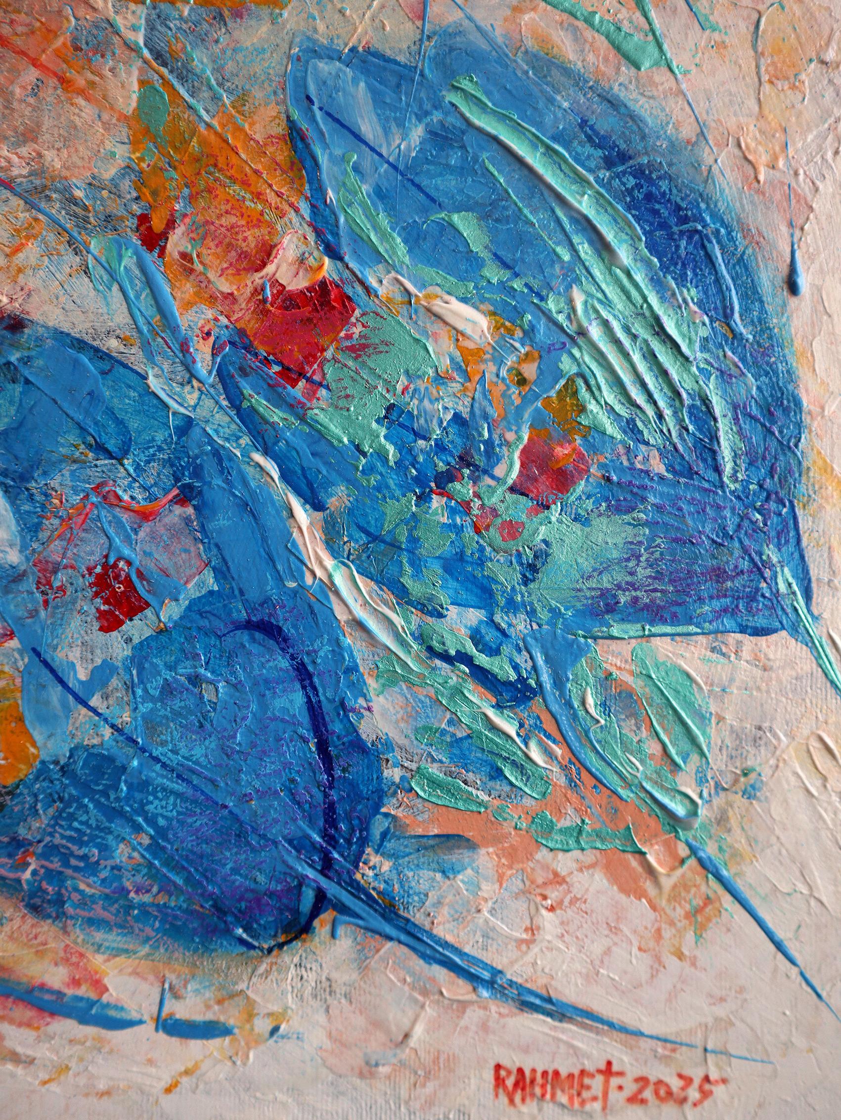 Fantasy with Blue Tulips For Sale 2
