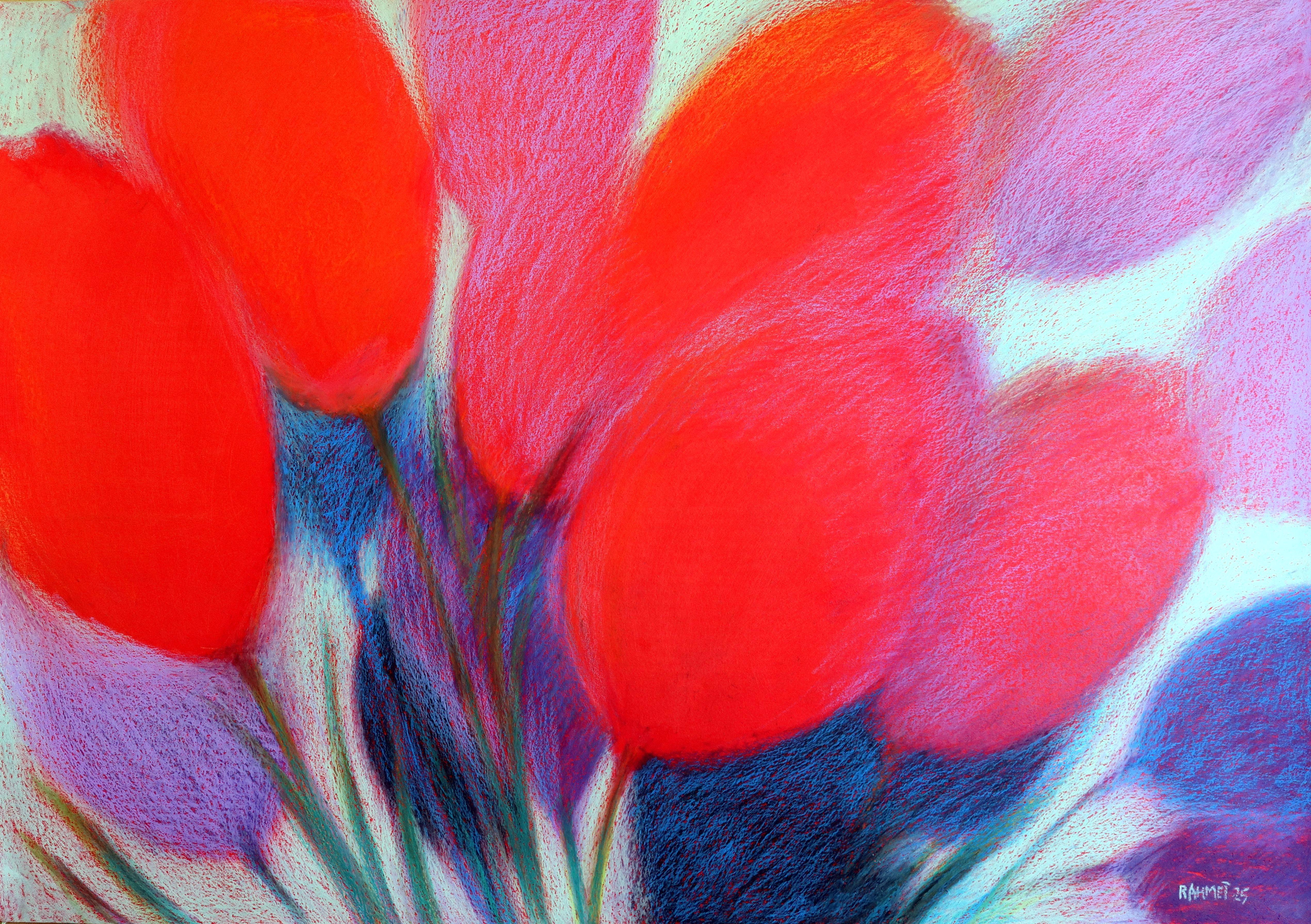 Large Abstrakte Gemälde