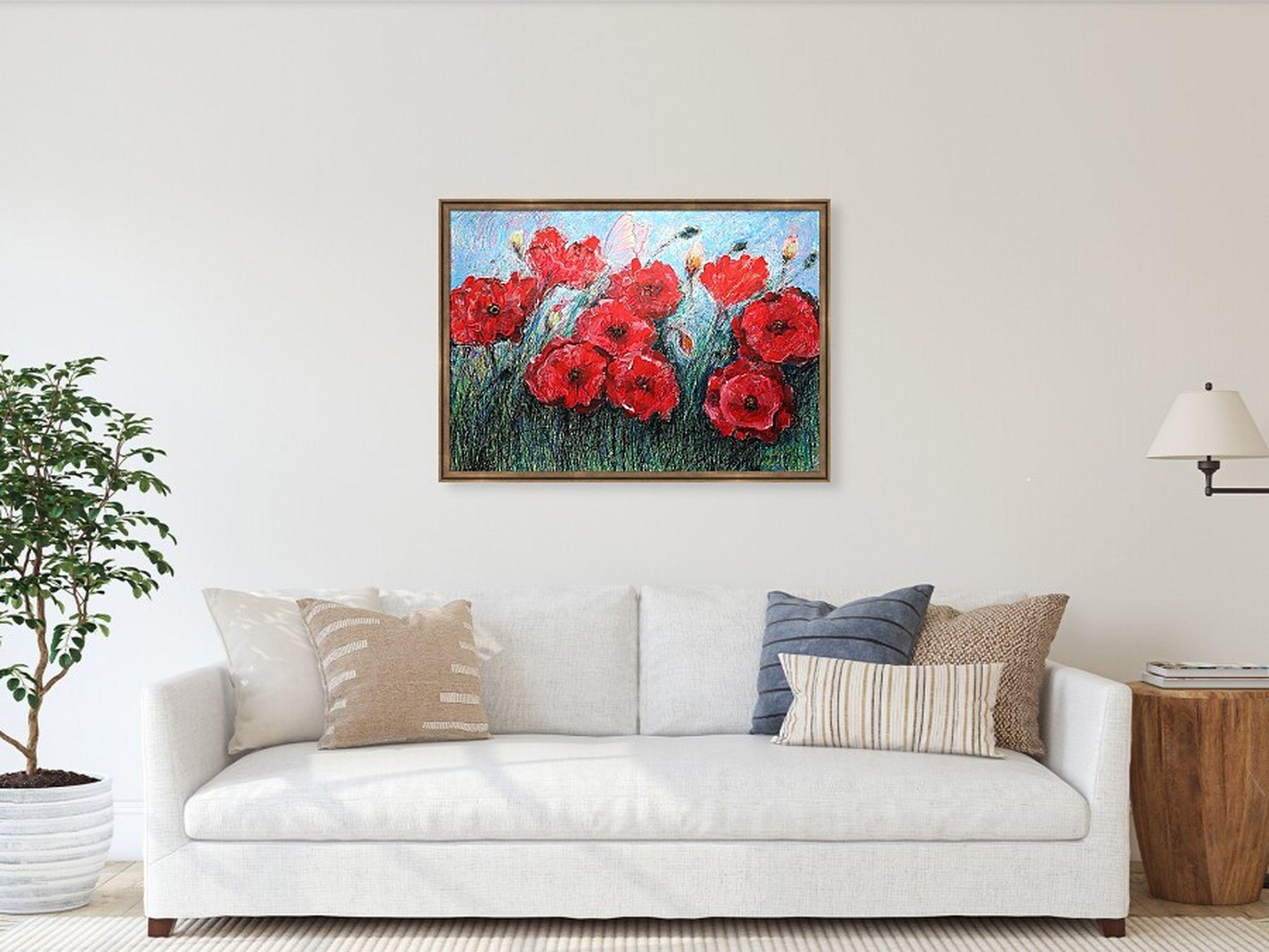 Poppies Red 2 For Sale 9