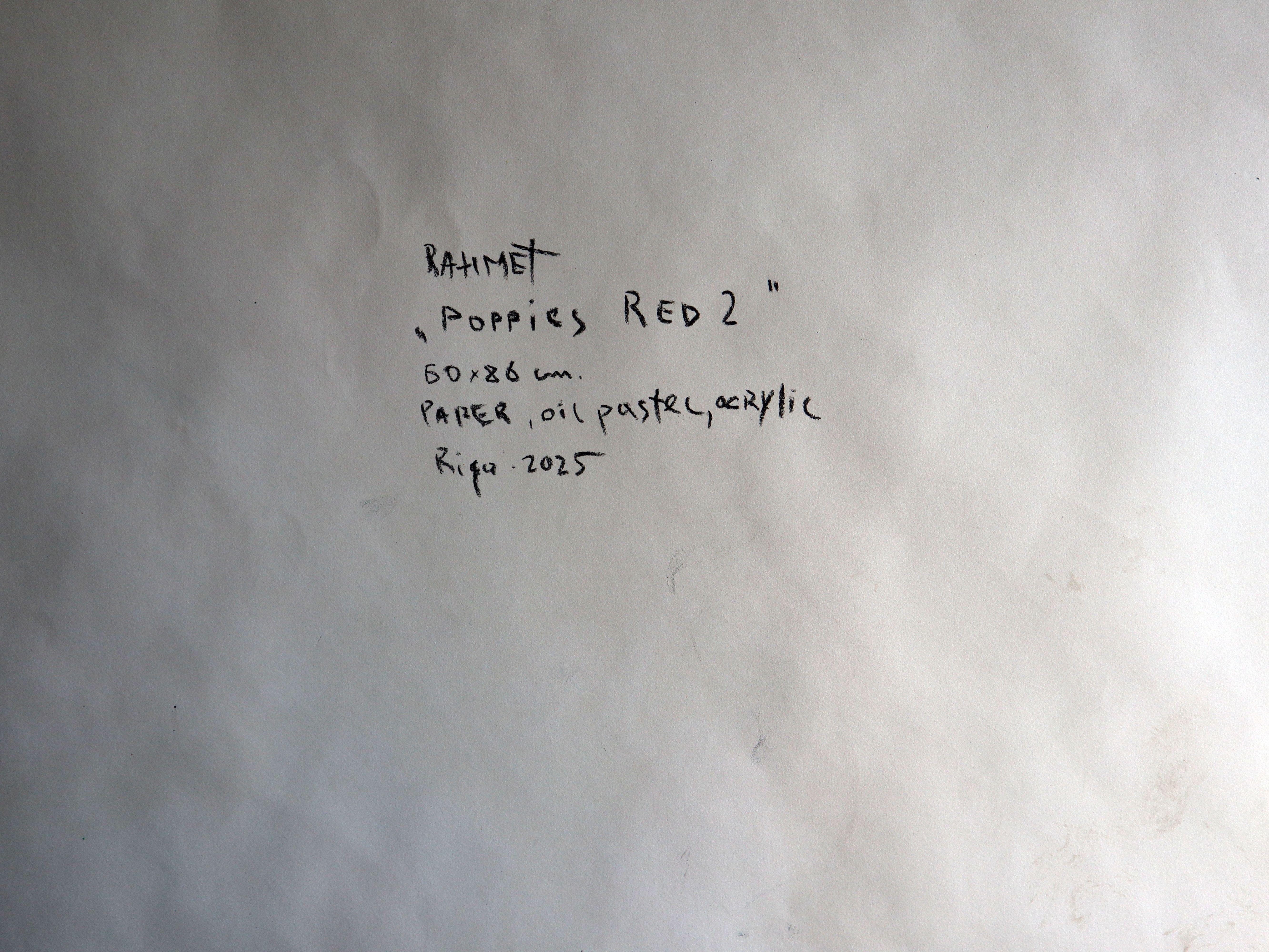 Poppies Red 2 For Sale 7