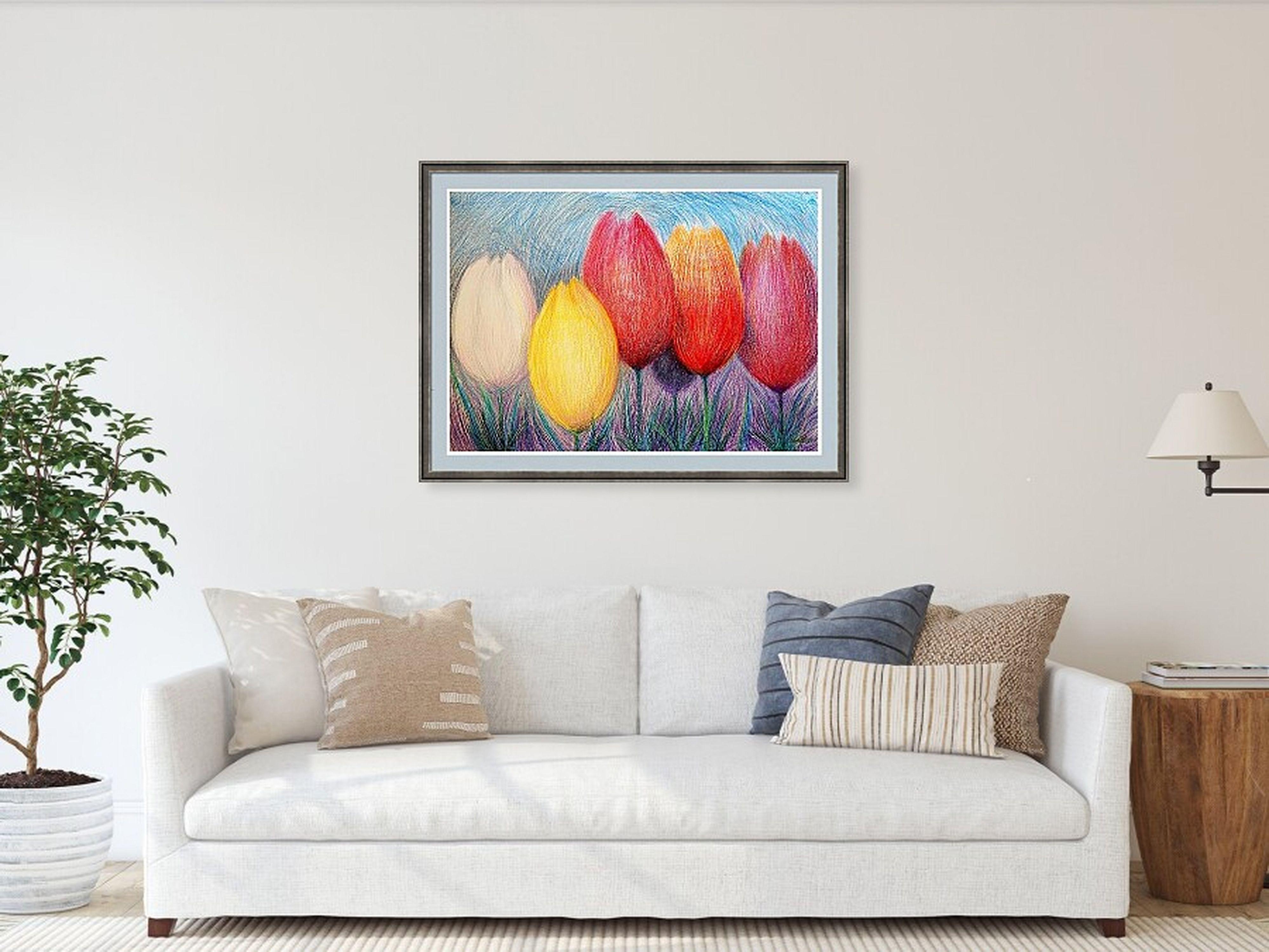 Tulipanes blancos 2 en venta 8