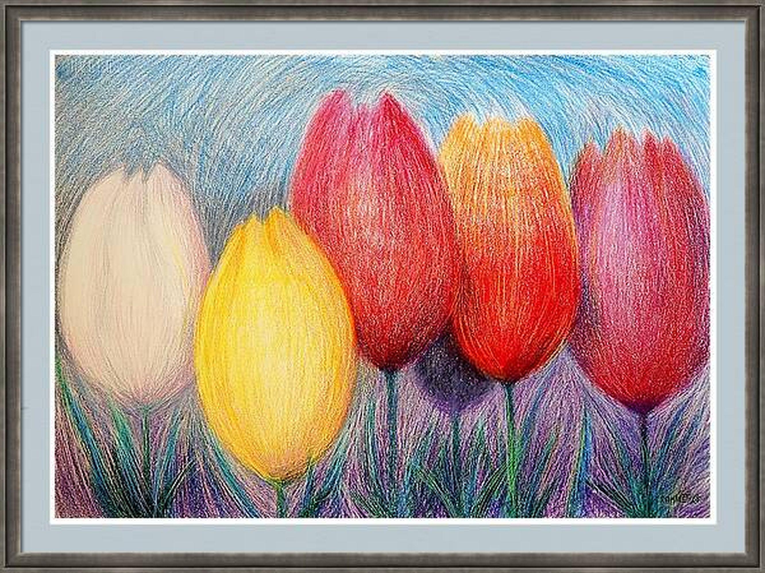 Tulipanes blancos 2 en venta 7