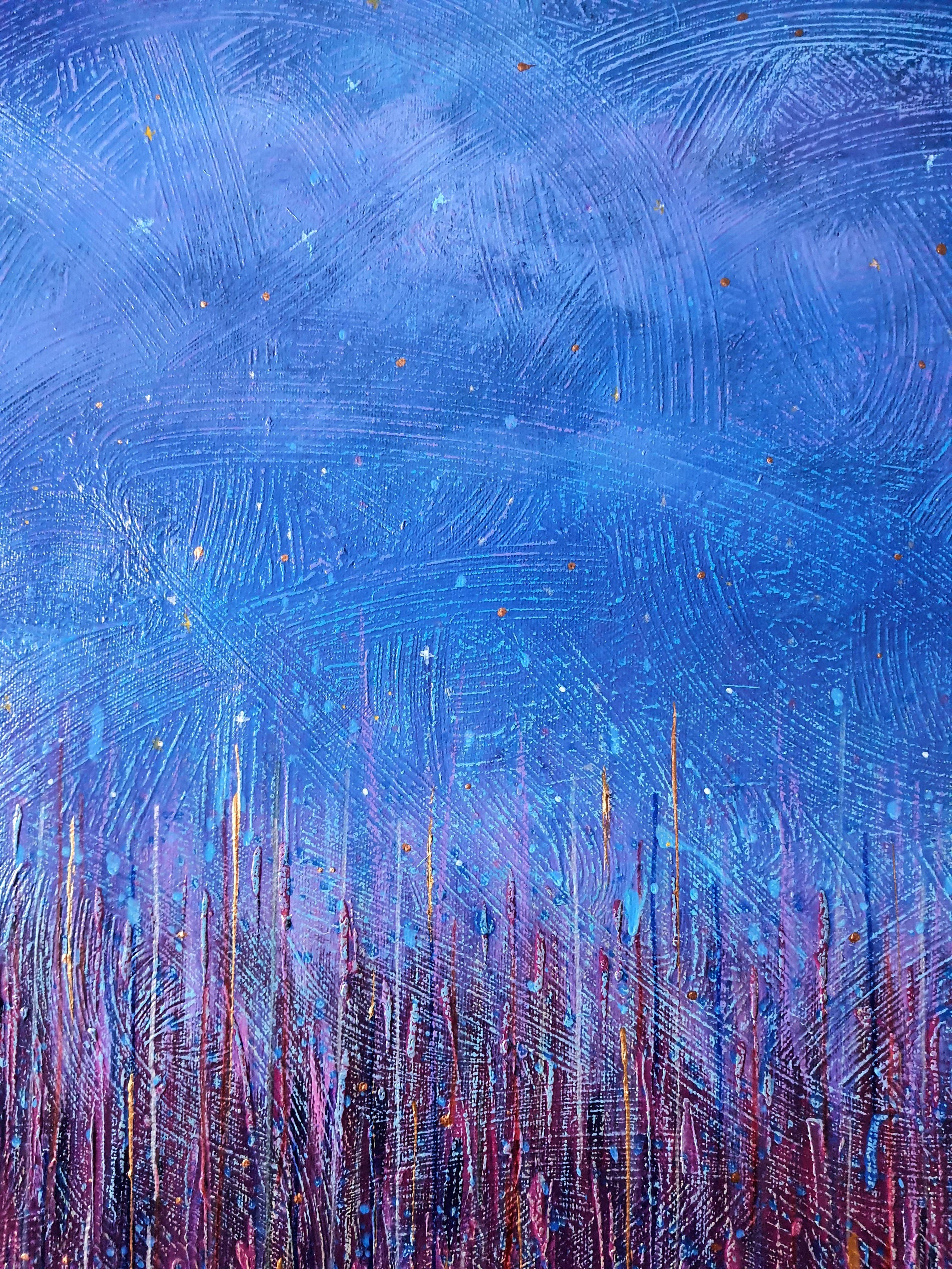 Voiles d'or (diptyque) en vente 9