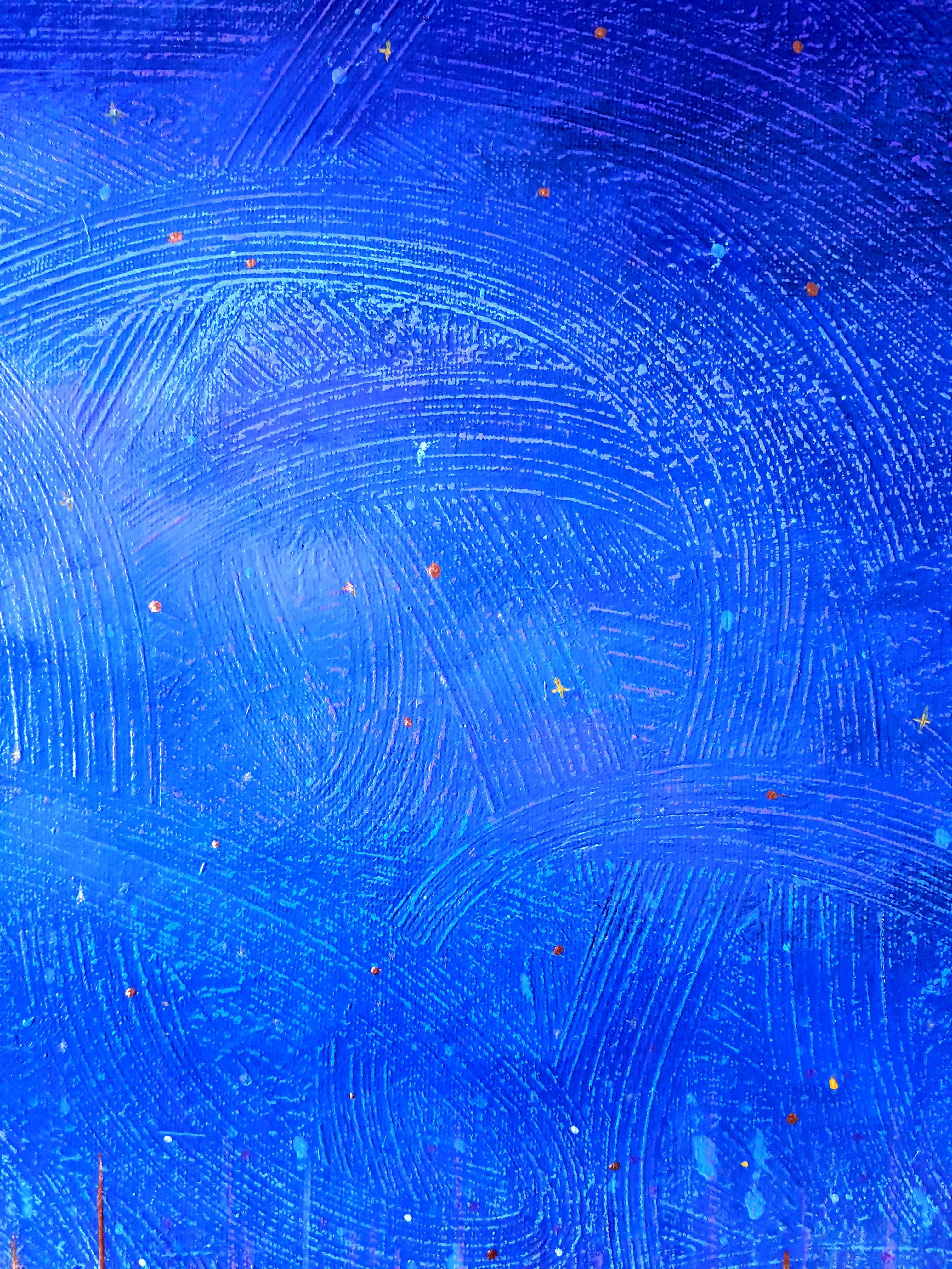 Voiles d'or (diptyque) en vente 10