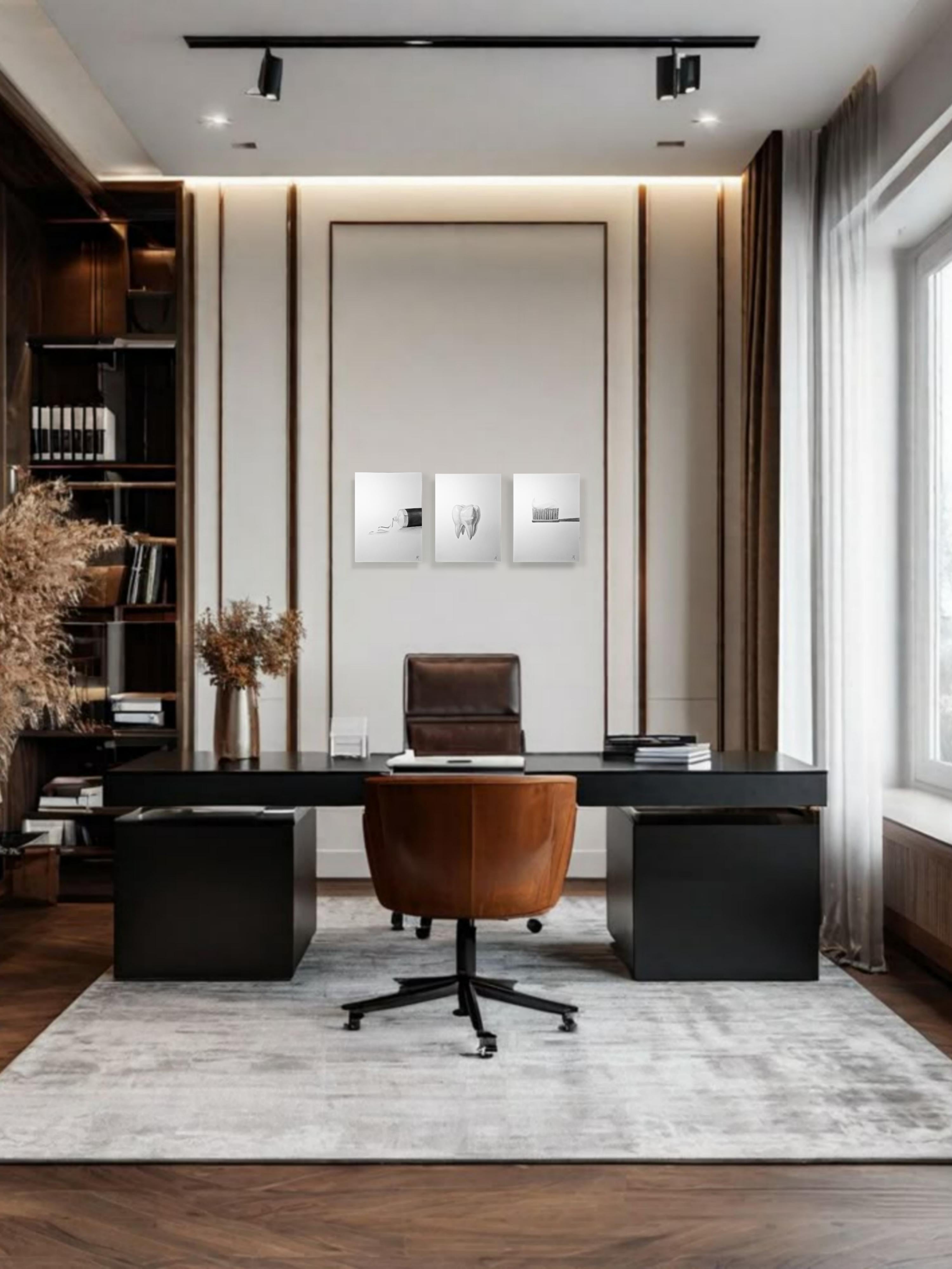 triptych “Dentist” (from 