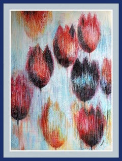 Multicolored Tulips 1