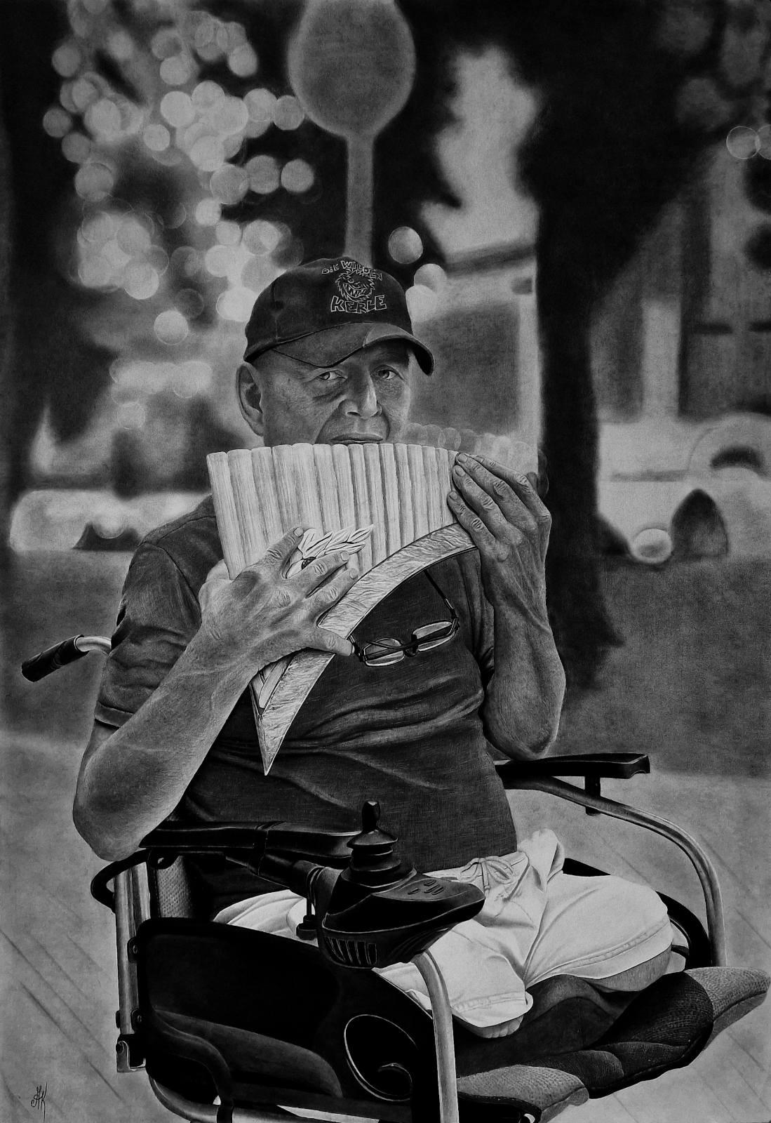 Figurative Art de Kateryna Kostyk - "Inquebrantable"