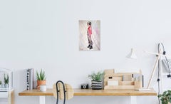 Spring Calls Watercolor Painting, Impressionist, 26x19 cm, New