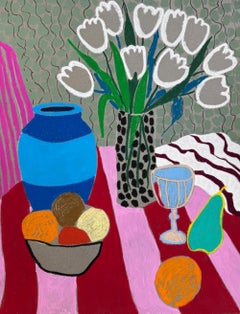 Tulips at the Quiet Table