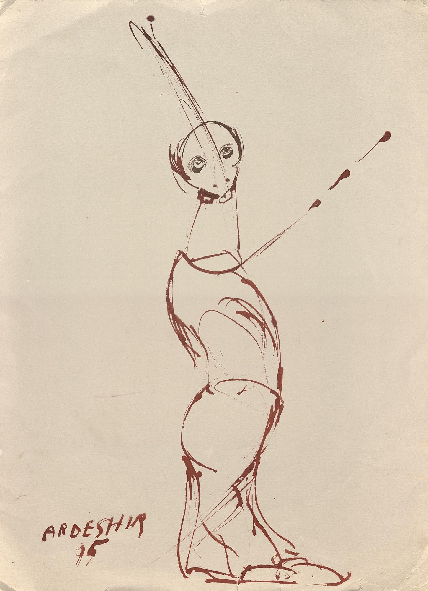 Ardeshir MOHASSES Figurative Art - Untitled  #7-1995-22