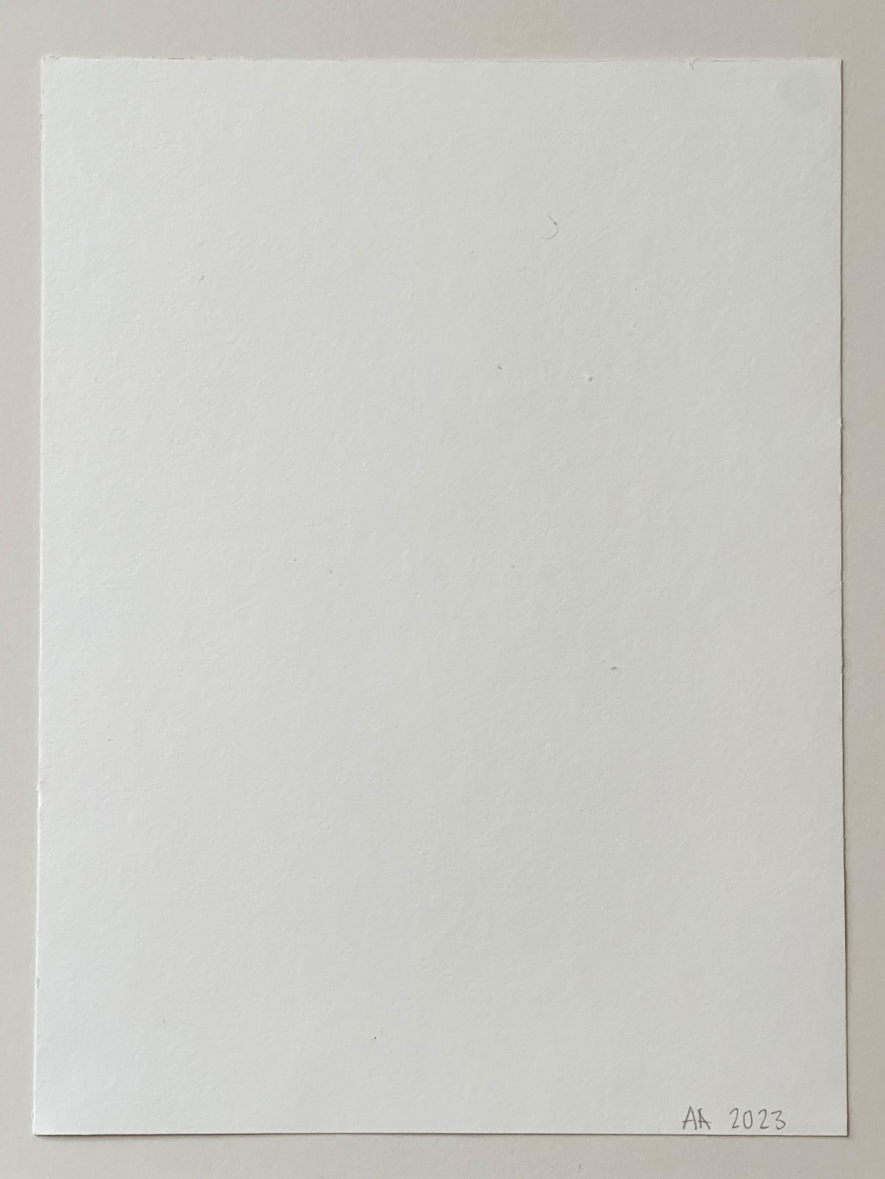Collage sur papier, pois, beige, neutre, géométrique, moderne en vente 1