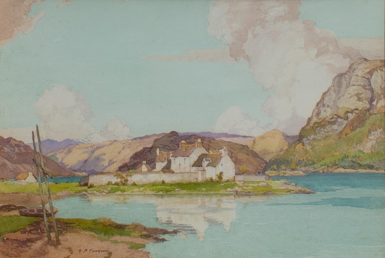 Scottish Village by Alexander P. Thomson, R.S.W.