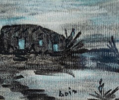 Two Navajo Colored Pencil drawings by Lois Rogers, New Mexico