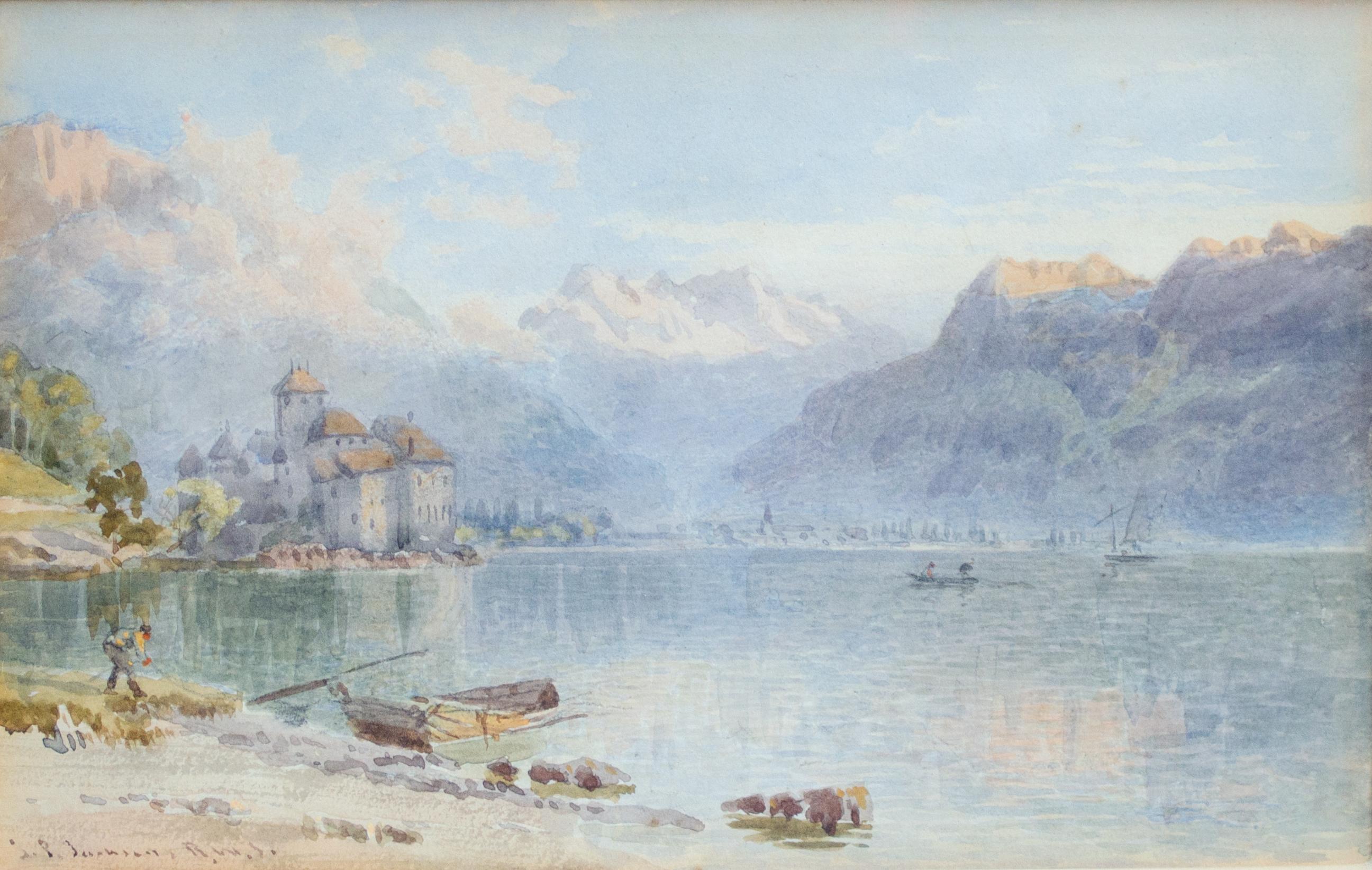 19th Century Watercolor by Samuel Phillips Jackson, RWS For Sale 1