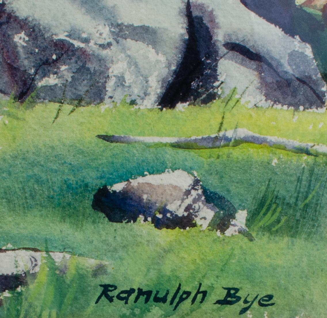 Aquarell von Doylestown, PA, von Ranulph Bye im Angebot 2