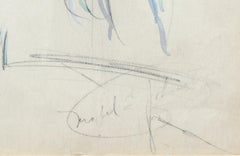 Broadway Costume Illustration by Designer Mabel E. Johnston