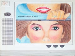 DeBeers Diamanten, grafische Zeichnung von Bernard Nacion