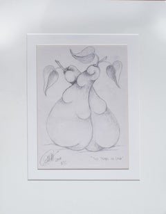 "Two Pears in Love" by New York artist SACHA