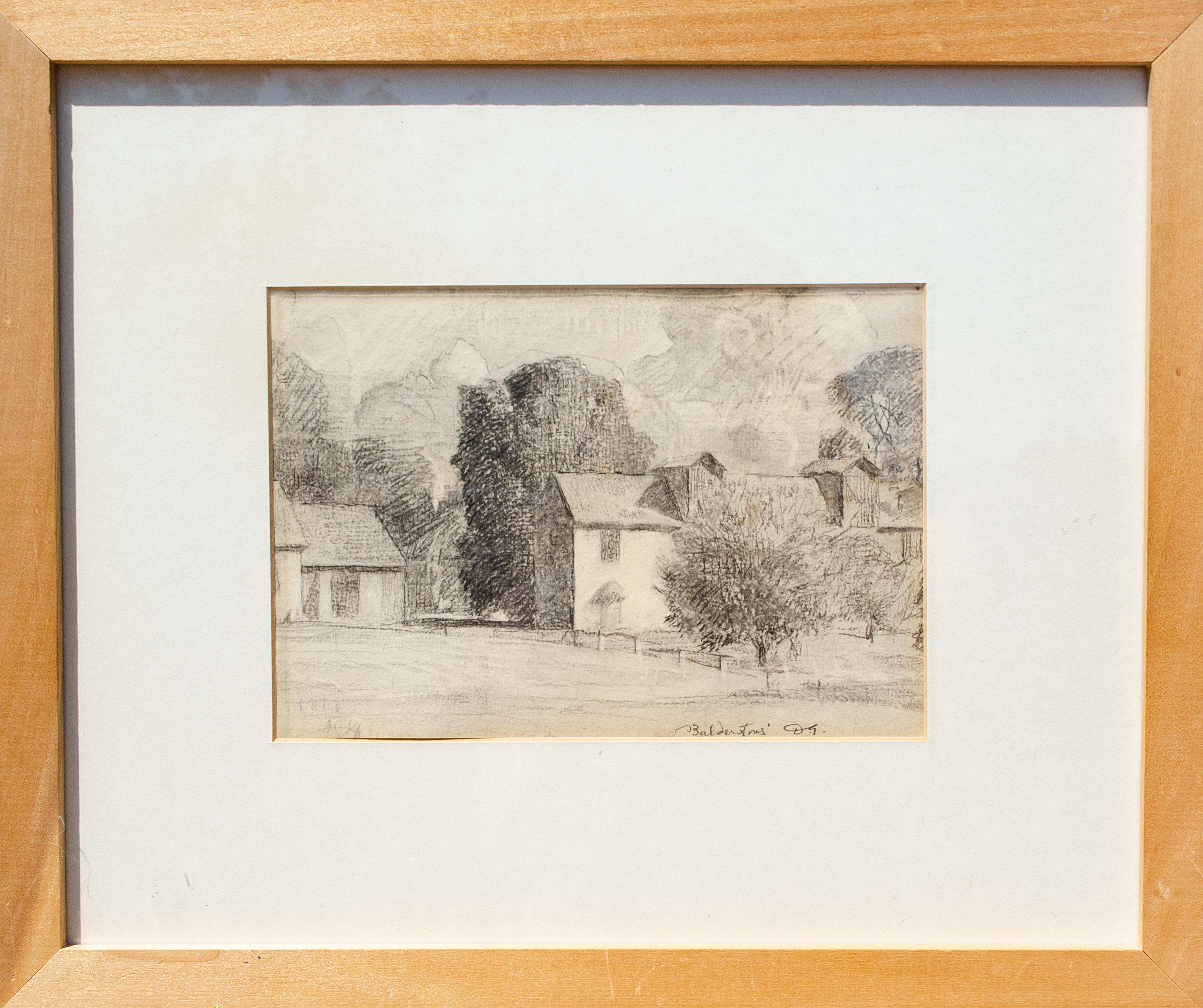 Dessin original de Daniel Garber, provenant de la succession de l'artiste en vente 1