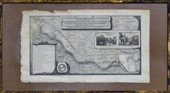 Mapa topográfico de Pompeya, 1785, de Francesco Piranesi, Reimpresión