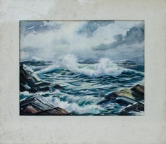 Louis Sylvia Meereslandschaft Aquarell-Aquarell