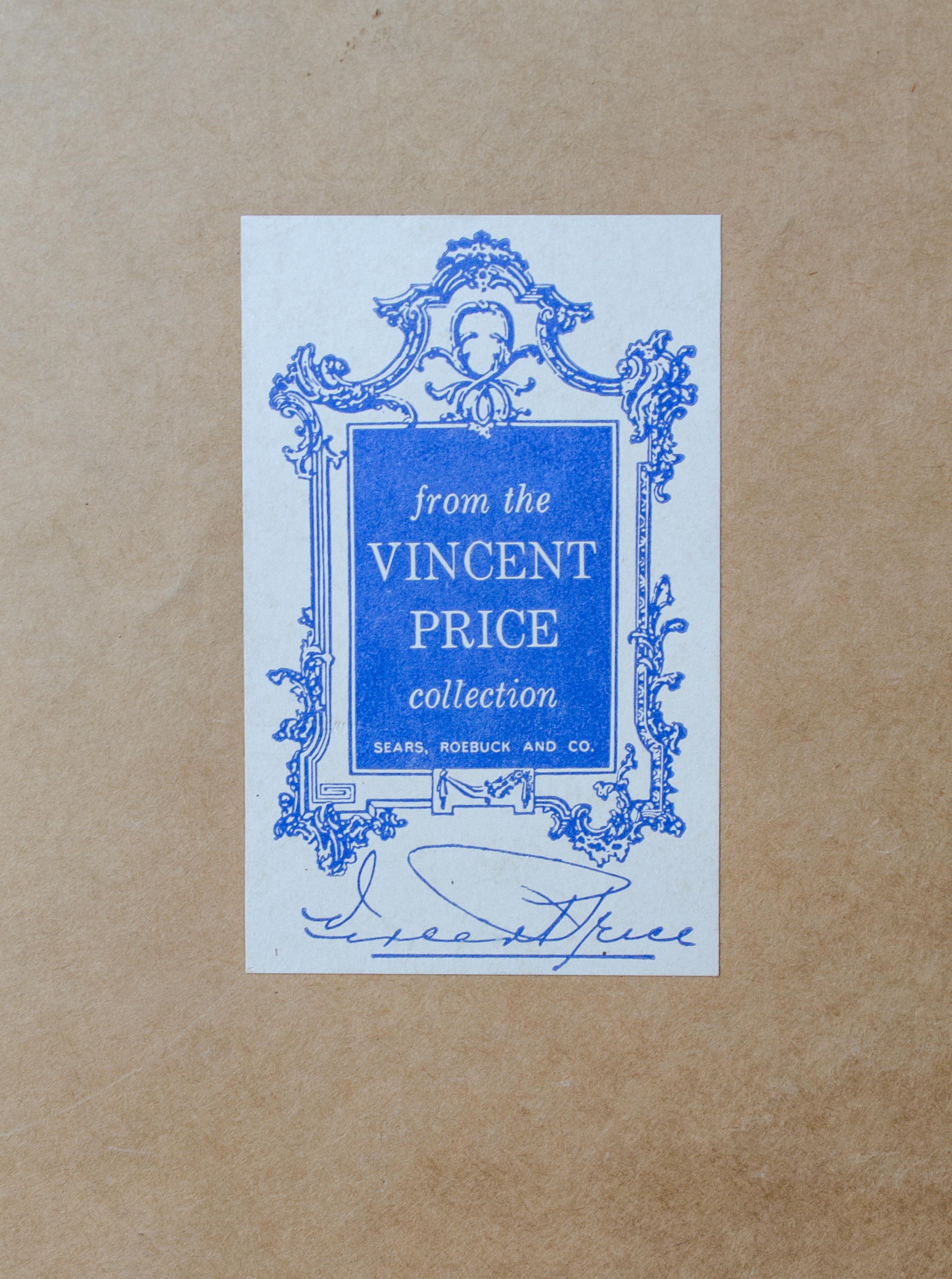 Former Vincent Price Collection, Dove Drawing by Vincent Capraro For Sale 4