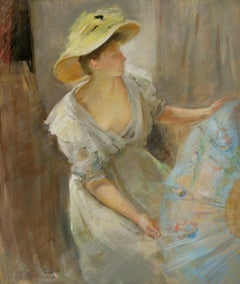 Lady with Hat and Fan 