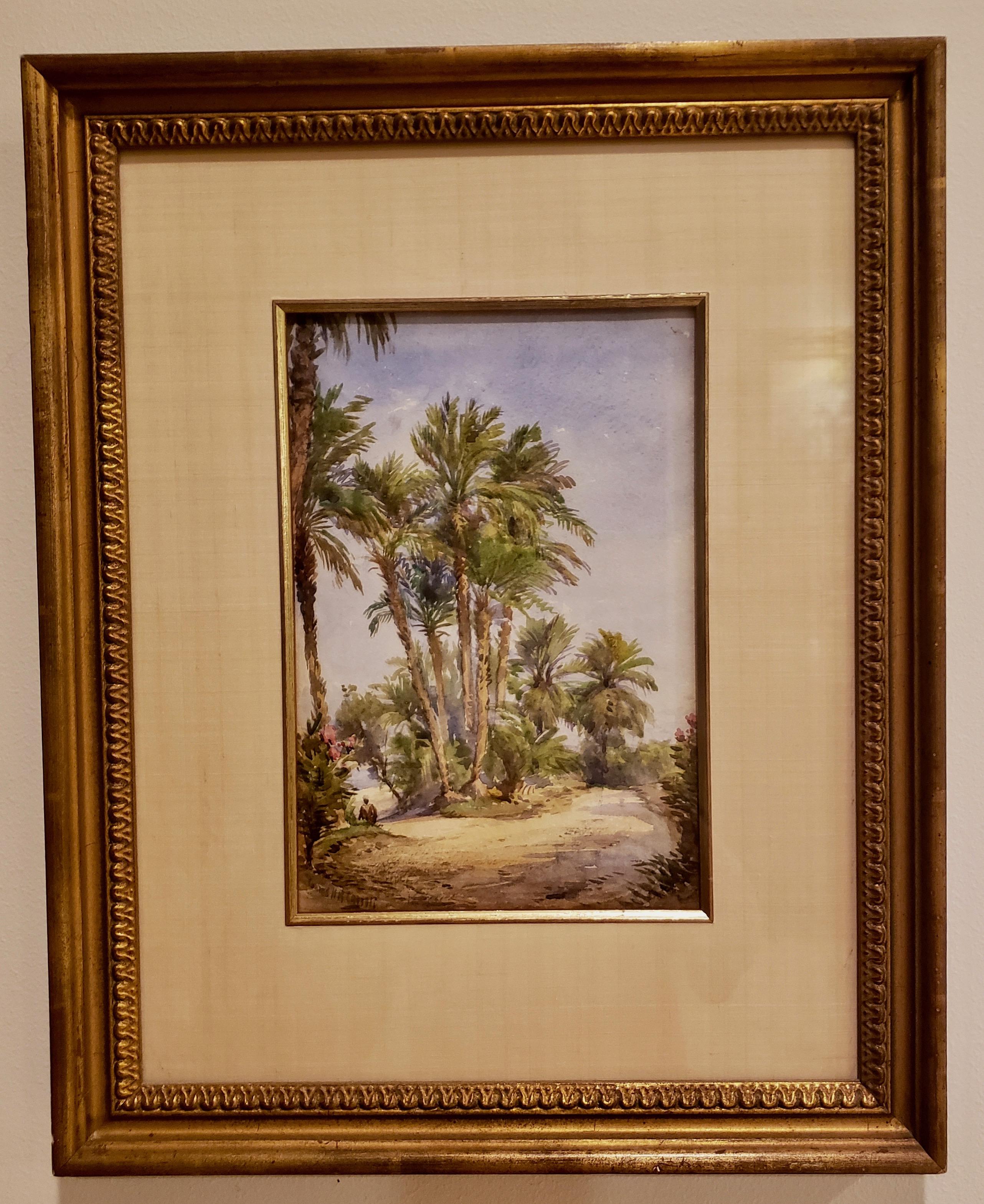 Lungo il Nilo Egitto - Art Accademia di Conrad Carelli