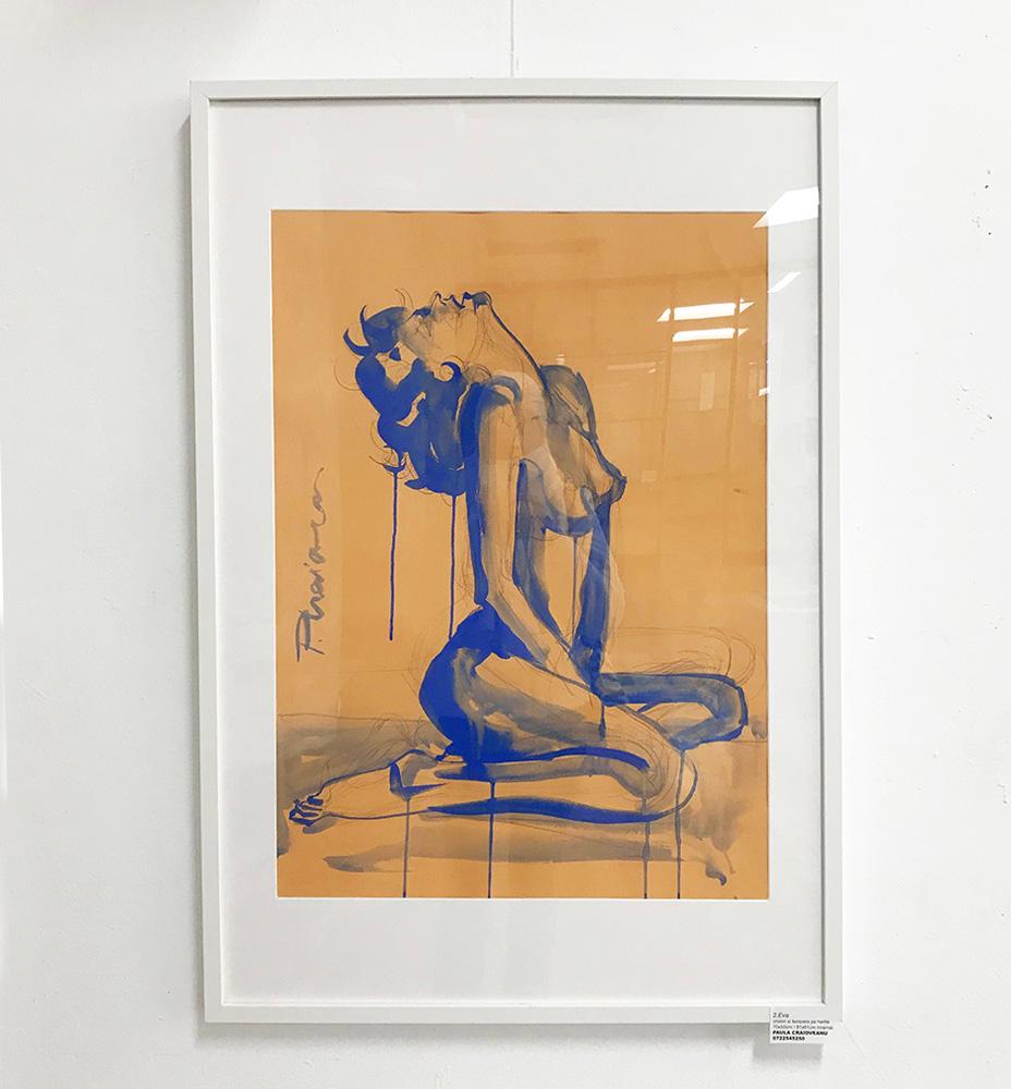 MODERN EVE - nude - by Paula Craioveanu - original art For Sale 1