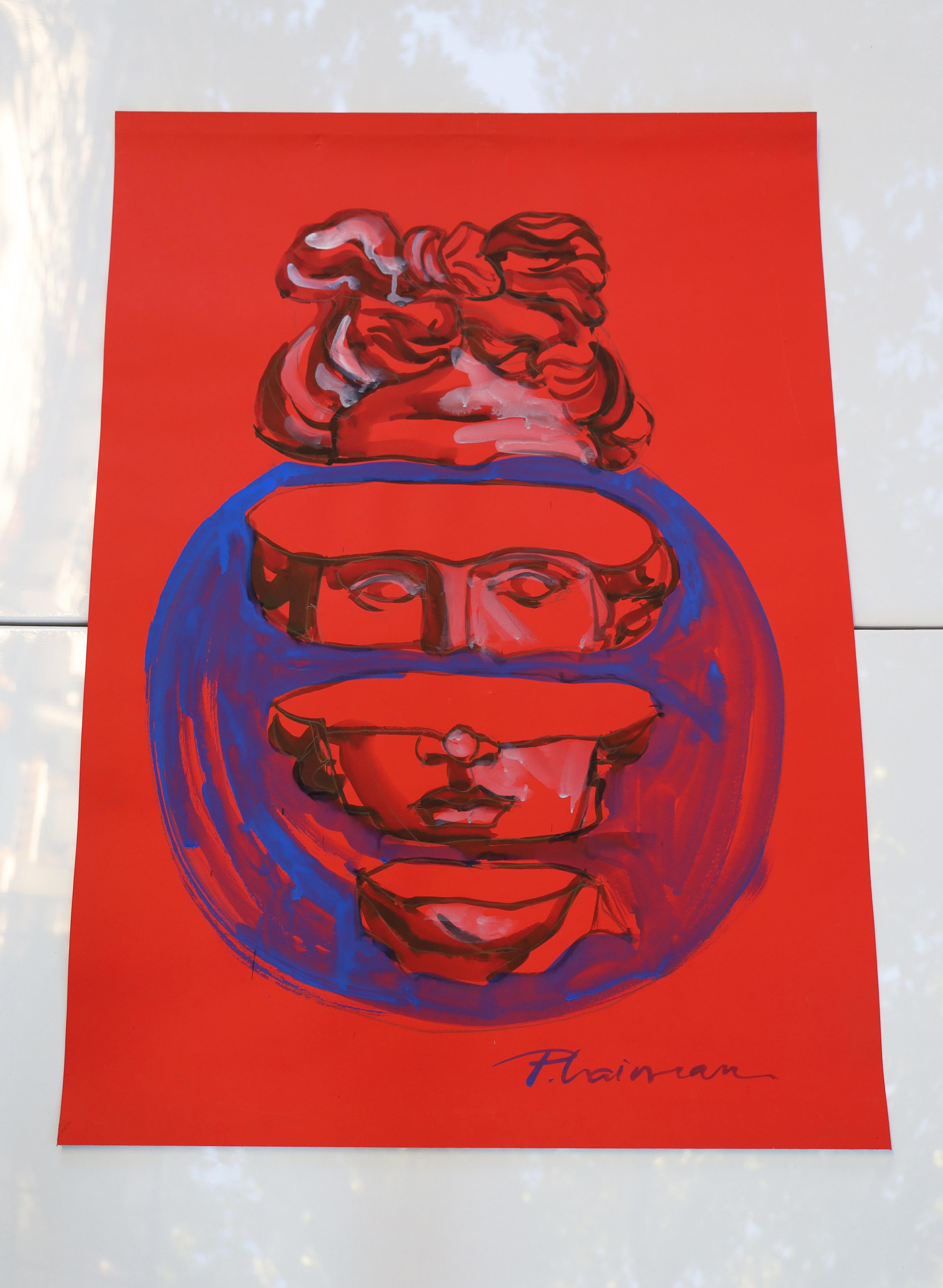 SLICED VENUS – Originale große Kunst von Paula Craioveanu 30x27in  im Angebot 3