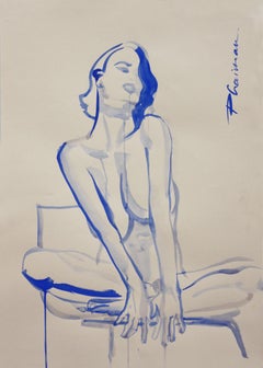 Desire  - nude - by Paula Craioveanu - original art