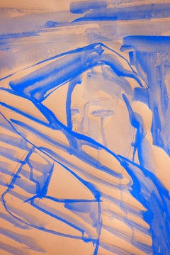 Sensory Experience - original large nude art by Paula Craioveanu  39x27.5in