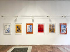 Out of the Water – original weiblicher Akt von Paula Craioveanu, inspiriert von Matisse