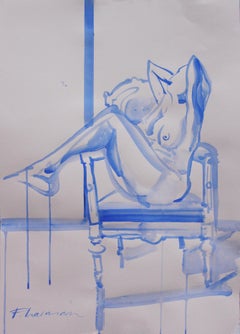 Bright Day - original female nude by Paula Craioveanu 
