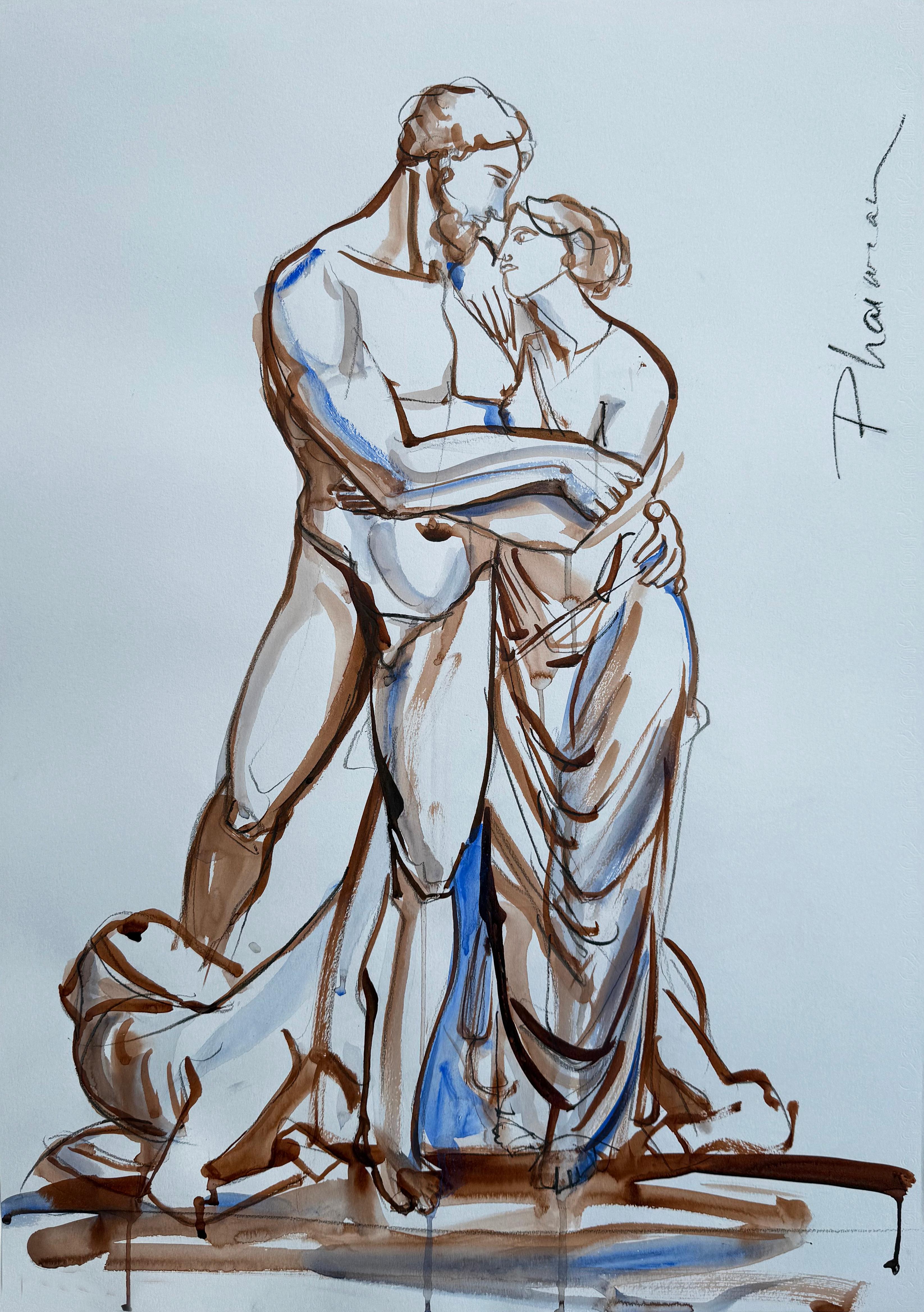 Ercole e Deianira Neo Mitologia  da Paula Craioveanu in vendita 2