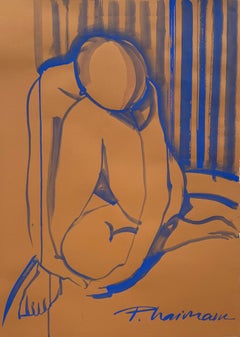 Aktzeichnungen und -aquarelle