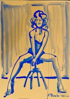 Nude Drawings and Watercolors