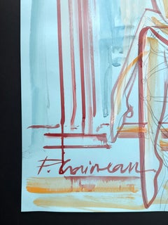 Nocturne für eine Katzenseele original art Paula Craioveanu