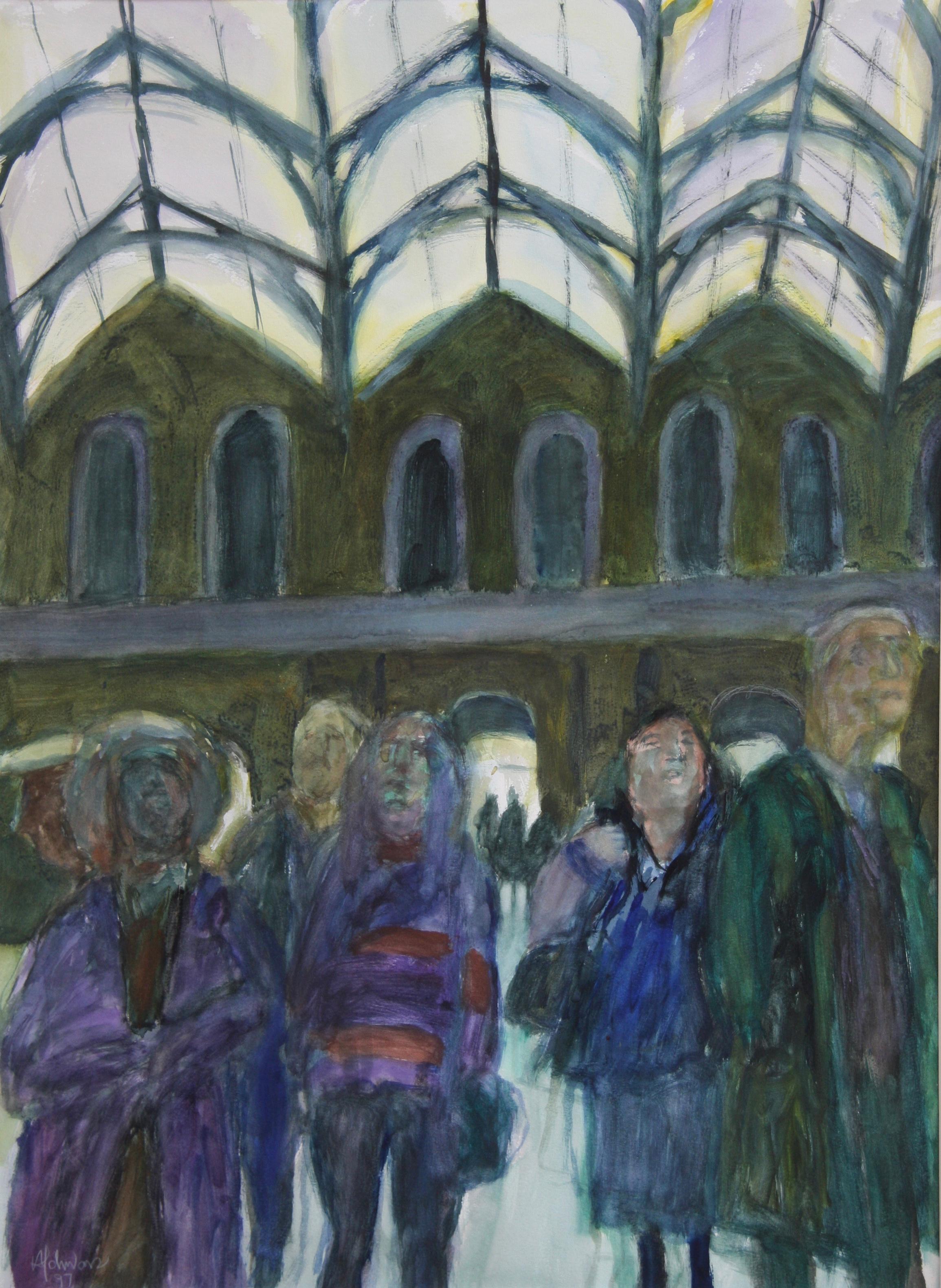 Hans Schwarz Interior Art – Bahnhof Charing Cross