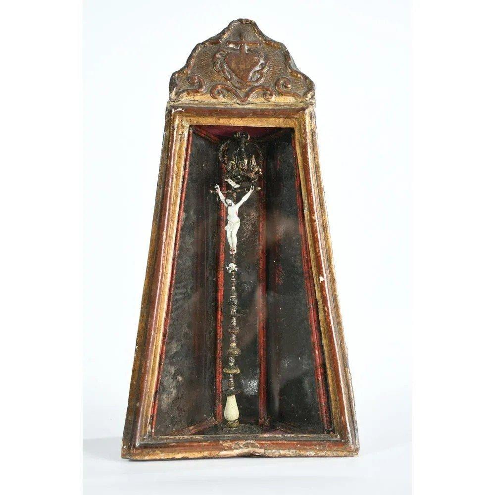 アンティー➨ 1700年代 Antique Reliquary ! アンティーク 聖骨箱 